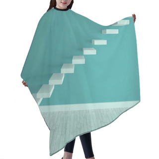 Personality  Steps In A Blue Room Hair Cutting Cape