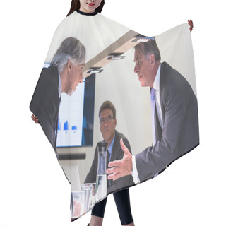 Personality  Conflict In Office Hair Cutting Cape