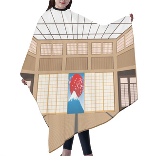 Personality  Dojo Interior Decoration In Japan Hair Cutting Cape
