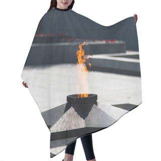 Personality  Eternal Flame.  Symbol Of Victory And A Tribute To Memory Hair Cutting Cape