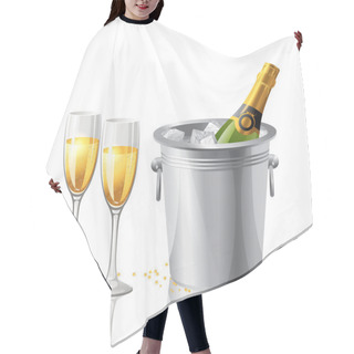 Personality  Champagne Hair Cutting Cape