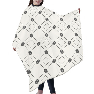 Personality  Seamless Simple Pattern - Coffee Beans Hair Cutting Cape
