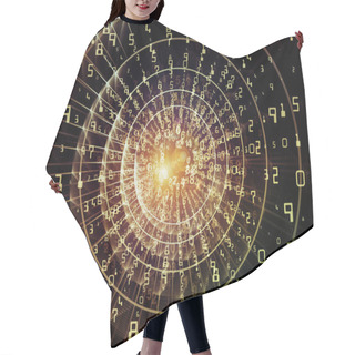 Personality  Virtual Integers Background Hair Cutting Cape