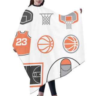 Personality  Basketball Elements Hair Cutting Cape