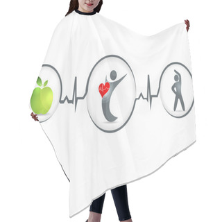 Personality  Wellness And Healthy Heart Hair Cutting Cape