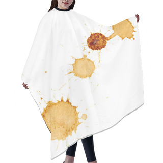 Personality  Set Of Coffee Stains Hair Cutting Cape