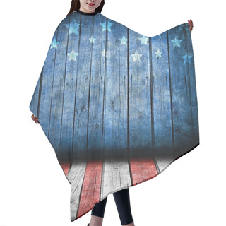 Personality  USA Background Hair Cutting Cape