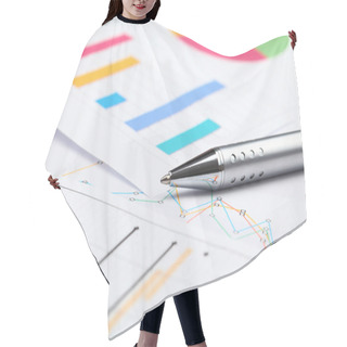 Personality  Graphical Chart Hair Cutting Cape