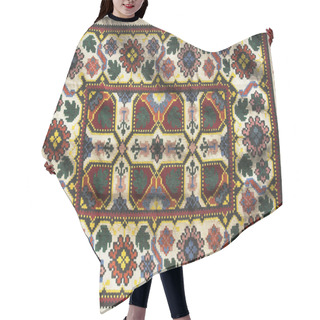 Personality  Vintage Ornament Rug Hair Cutting Cape