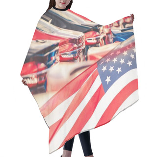 Personality  Buying American Made Cars Hair Cutting Cape