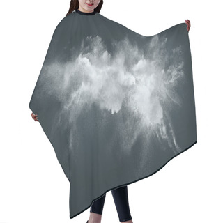 Personality  Abstract Design Of White Powder Cloud Hair Cutting Cape