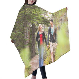 Personality  Walk Forest Couple Hair Cutting Cape