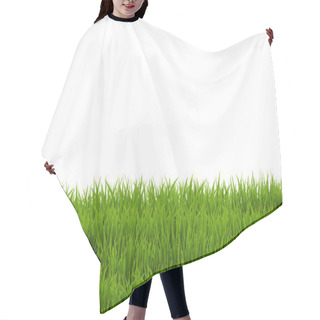 Personality  Green Grass Backgrpond Hair Cutting Cape
