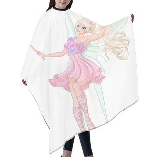 Personality  Beautiful Fairy With Magic Wand Hair Cutting Cape