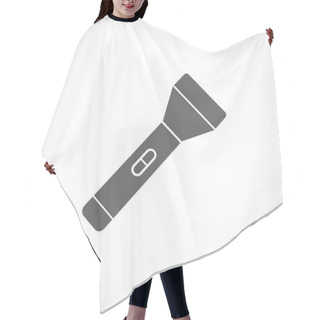 Personality  Flashlight Icon Hair Cutting Cape
