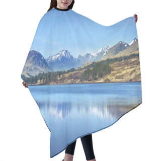 Personality  Scottish Highlands Landscape Hair Cutting Cape