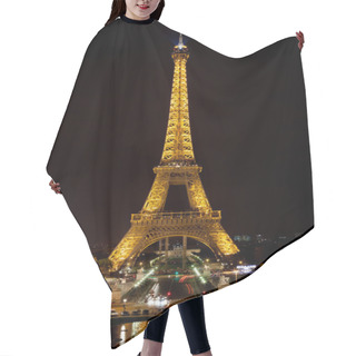 Personality  The Eiffel Tower By Night Hair Cutting Cape