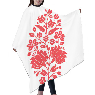 Personality  Hungarian Red Folk Pattern - Kalocsai Embroidery With Flowers And Paprika Hair Cutting Cape