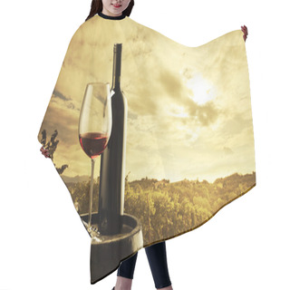 Personality  Vineyard At Sunset Hair Cutting Cape