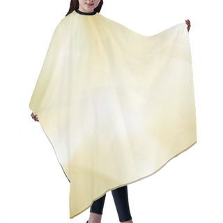 Personality  Abstract Yellow Background Hair Cutting Cape