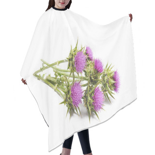 Personality  Milk Thistle Isolated Hair Cutting Cape