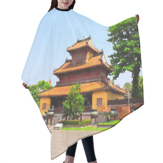 Personality  Ancient Pavilion In Minh Mang Tomb, Hue, Vietnam Hair Cutting Cape