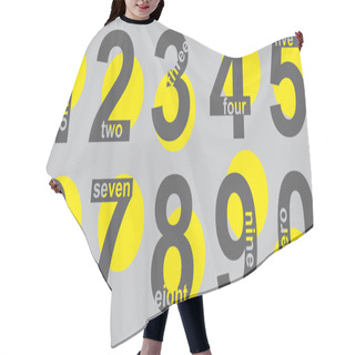 Personality  Set Number Hair Cutting Cape