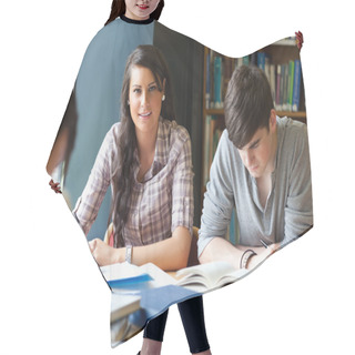 Personality  Young Adults Studying Hair Cutting Cape