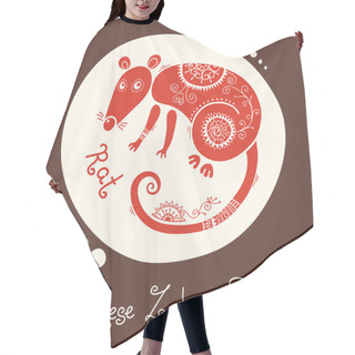 Personality  Rat. Chinese Zodiac Sign Hair Cutting Cape