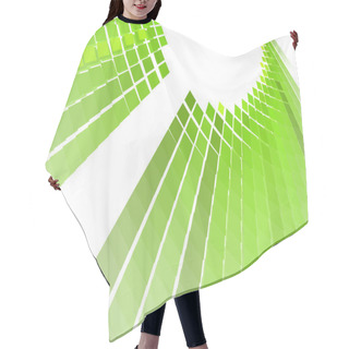 Personality  Modern Green Background Hair Cutting Cape