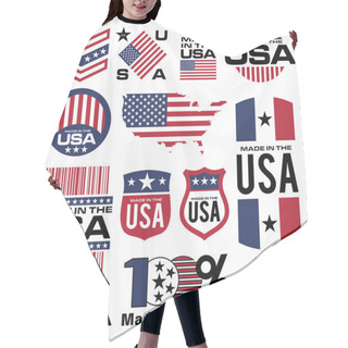 Personality  Made In The USA Hair Cutting Cape