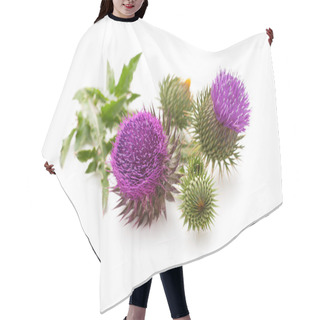 Personality  Milk Thistle Plant Hair Cutting Cape
