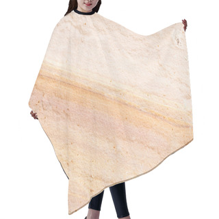 Personality  Patterned Sandstone Texture Background (natural Color). Hair Cutting Cape