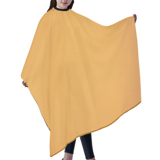 Personality  Yellow Orange Gradient Background, Abstract Background Hair Cutting Cape