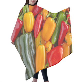 Personality  Hot Sweet And Chili Pepper Varieties Hair Cutting Cape