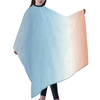 Personality  Creative Prismatic Background With Colorful Textured Pattern Hair Cutting Cape