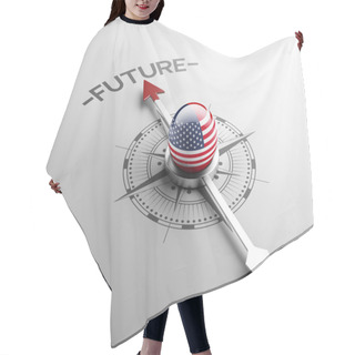 Personality  United States Future Concept Hair Cutting Cape