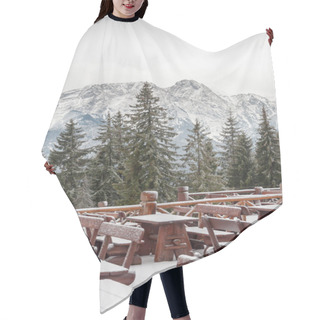 Personality  Tatra Mountains In Winter Hair Cutting Cape
