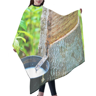 Personality  Rubber Latex Of Rubber Tree Hair Cutting Cape