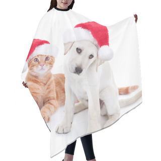 Personality  Christmas Pets Dog And Cat Hair Cutting Cape