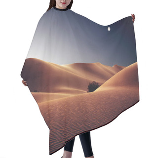 Personality  View Of Nice Sands Dunes At Sands Dunes National Park, California Hair Cutting Cape