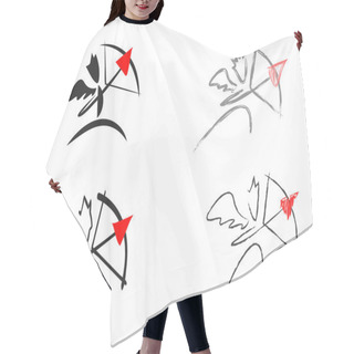 Personality  Cupid Hair Cutting Cape