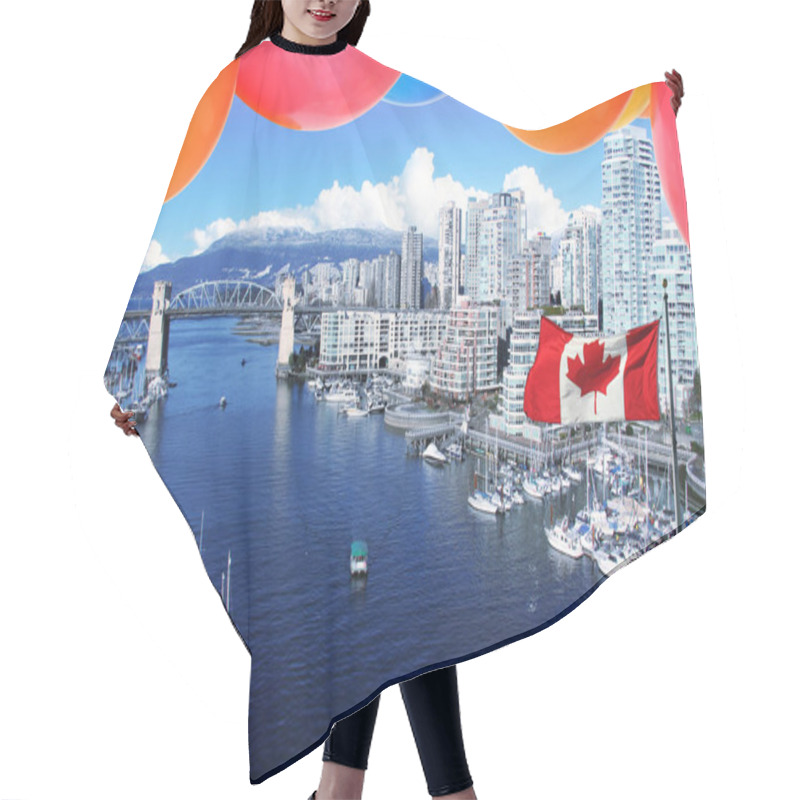 Personality  City Of Vancouver Hair Cutting Cape