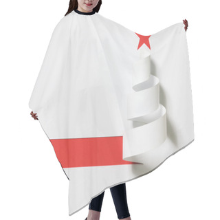 Personality  Merry Christmas Hair Cutting Cape