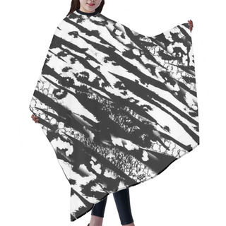 Personality  Abstract Animal Pattern Hair Cutting Cape