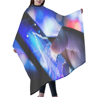 Personality  Fast Moving Business World Hair Cutting Cape