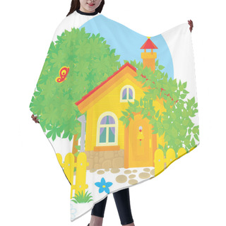 Personality  Village House Hair Cutting Cape