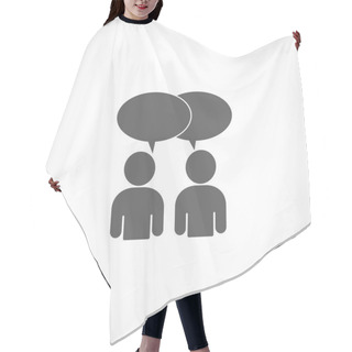Personality  Talk Icon Hair Cutting Cape