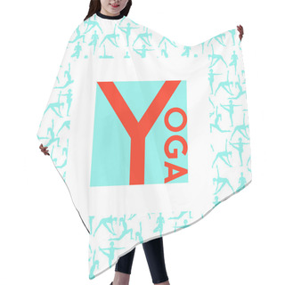 Personality  Template Of Poster For International Yoga Day. Hair Cutting Cape