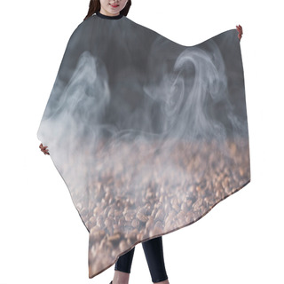 Personality  Roasted Coffee Beans Hair Cutting Cape